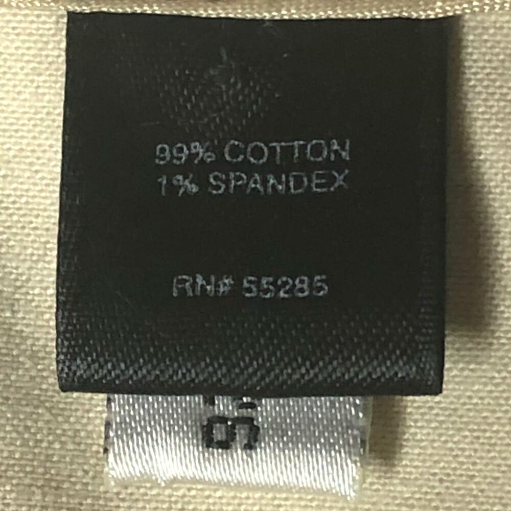 Express Khaki Front Button - Size 0 - image 8